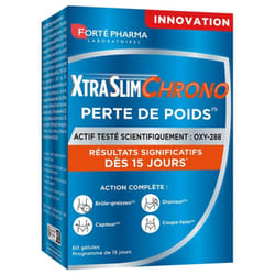 Forté Pharma XtraSlim Chrono Perte de Poids 60 Gélules