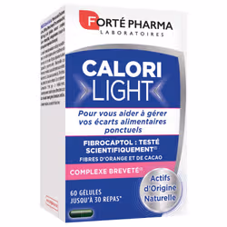Capteur de Graisses à base de Fibres d'orange et Cacao 60 gélules CaloriLight Forté Pharma
