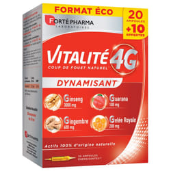 Forté Pharma Vitalité 4G 30 Ampoules