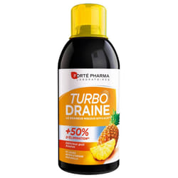 Draineur Minceur et Elimination Goût Ananas 500ml TurboDraine Forté Pharma