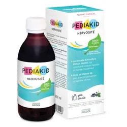 Nervosite Sirop Gout Cassis 125 ml Pediakid