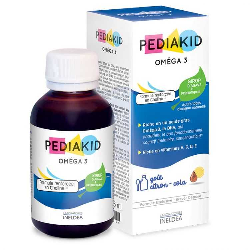 Omega 3 Sirop Gout Citron Cola 125 ml Pediakid