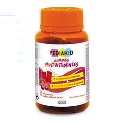 Gommes Multivitamines Gout Cerise X60 Pediakid