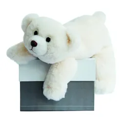 Doudou et Compagnie Snow - Ours Polaire 30 Cm