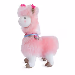 Doudou et Compagnie Lama Rose - 30 Cm - Vue supplémentaire 2