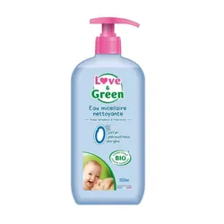 Eau micellaire nettoyante 500ml Pelle sensibile o reattiva Love&Green