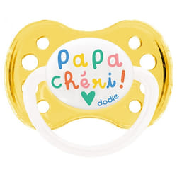 Sucette Anatomique Silicone Avec Anneau Uni 6 Mois Et Plus Dodie