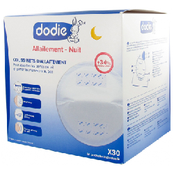 Coussinets D'allaitement Nuit Individuels X30 Dodie