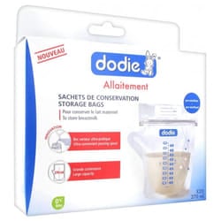 20 Sachets De Conservation De Lait Maternel 270ml Dodie