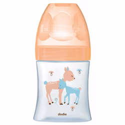 Sensation+ Biberon Beige Biche Debit 1 Lent 0-6 Mois 150ml Dodie