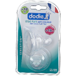 Dodie Sensation+ Tétine Plate Débit Spécial +18 Mois
