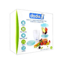 Dodie Pots de Conservation Hermétiques 6x200ml