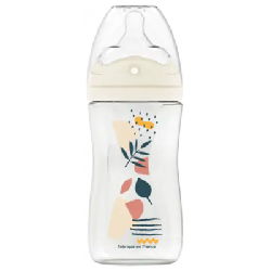 Dodie Biberon Tétine Perforée Anti-Colique 270 ml 0-6 Mois - Couleur : Rose