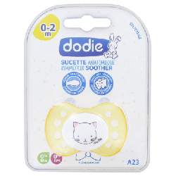 Dodie Sucette Anatomique Silicone 0-2 Mois N°A23
