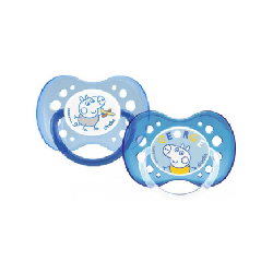 Dodie Peppa Pig 2 Sucettes Anatomiques +18m A81