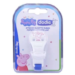 Dodie Peppa Pig Attache-Sucette Ruban