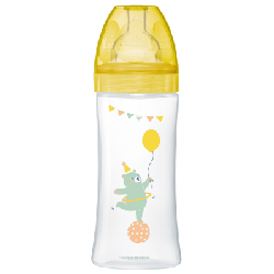 Dodie Biberon Sensation+ 330 ml Débit 3 6 Mois et + - Modèle : Cirque