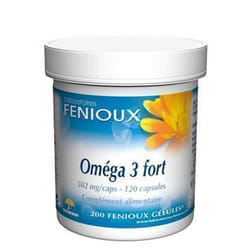 Fenioux Oméga 3 Fort – 120 Capsules – 502 mg
