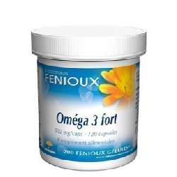 Fenioux Oméga 3 Fort – 120 Capsules – 502 mg