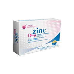Fenioux Zinc 15Mg 30 Comprimés