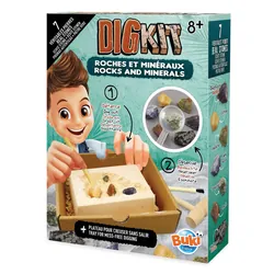 Buki Dig Kit Rocks & Minerals