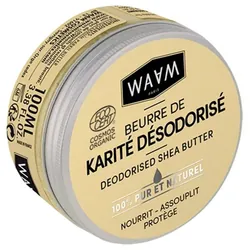 Waam Beurre de Karité Désodorisé Bio 100 ml