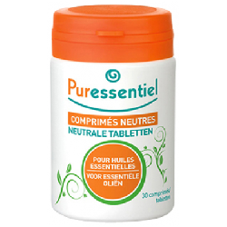 Puressentiel Comprimés Neutres pour Huiles Essentielles 30 Comprimés