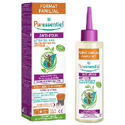 Lotion traitante anti poux et peigne 200ml Anti-Poux Puressentiel