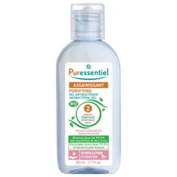 Puressentiel Assainissant Gel Antibactérien aux 2 Huiles Végétales 80 ml