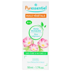 Puressentiel Huile Végétale Rose Musquée (Rosa rubiginosa/canina) Bio 50 ml