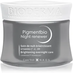 Crème de nuit unifiante 50ml PigmentBio Peaux hyperpigmentées Bioderma