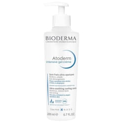Gel-crème soin frais ultra-apaisant 200ml Atoderm Intensive Peaux Sensibles Visage et Corps Bioderma