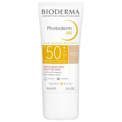 Crème teintée anti-rougeurs SPF50+ 30ml Photoderm AR Peaux réactives Bioderma