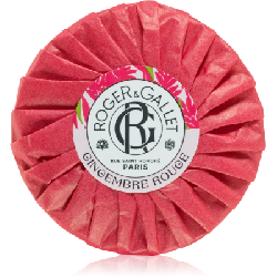 Savon Bienfaisant 100g Gingembre Rouge Base Végétale Roger & Gallet