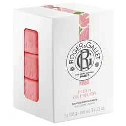 Roger & Gallet Fleur de Figuier 3 Savons Bienfaisants de 100 g