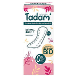 Tadam' Protège-Lingeries Dermo-Sensitifs Normal 24 Protections