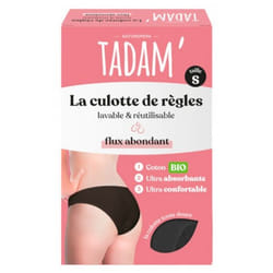 Tadam' Culotte Menstruelle Flux Abondant - Taille : S
