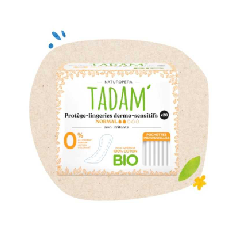 Tadam Protege Lingeries Coton Bio Normal 20un