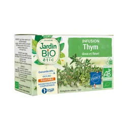 JARDIN BIO Infusion thym bio - 20 x 28g