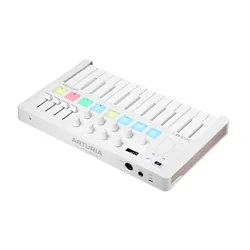 Arturia Minilab 3 clavier MIDI 25 touche(s) USB Blanc