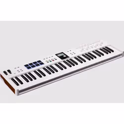 Arturia Keylab Essential 61 MK3 clavier MIDI 61 touche(s) USB Noir, Blanc - Vue supplémentaire 2