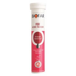 Biofar Fer Acide Folique 20 capsules