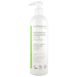 Alphanova Santé Vergetures Lait de Massage Prévention Intensive 400 ml