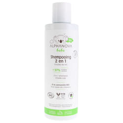 Alphanova Bébé Shampoing 2en1 Bio 200 ml
