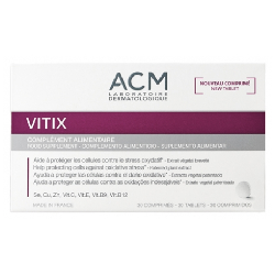 Complément alimentaire Stress oxydatif 30 comprimés Vitix Acm
