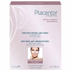 Placentor Végétal Pads Anti-Poches Anti-Rides 6 x 5 g