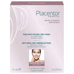 Placentor Végétal Pads Anti-Poches Anti-Rides 6 x 5 g