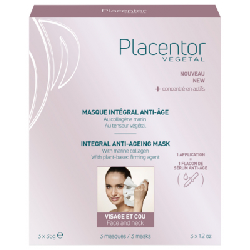 Masque Integral Anti-age Visage Et Cou 3x35g Placentor Végétal
