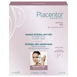 Placentor Végétal Masque Intégral Anti-Âge 3 x 35 g