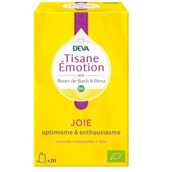 DEVA Tisane Emotion Joie Optimisme & Enthousiasme 20 Sachets